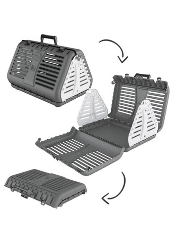 Складная переноска для домашних животных Toby (40008) Rotho (334005212)