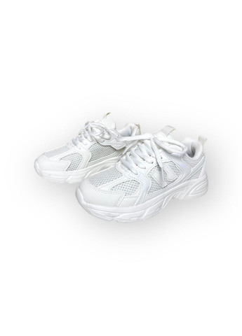 Білі Осінні дитячі кросівки для хлопчика jong•golf, білі, сітка, розмір 32-20,4 см Jong Golf