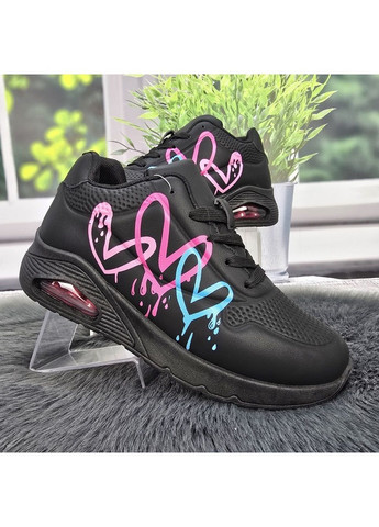 Кроссовки женские Loretta чёрные демисезоны (322187629)