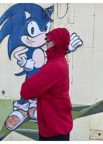 Темно-червона демісезонна вітровка Outdoor Research Foray 1 Gore-tex