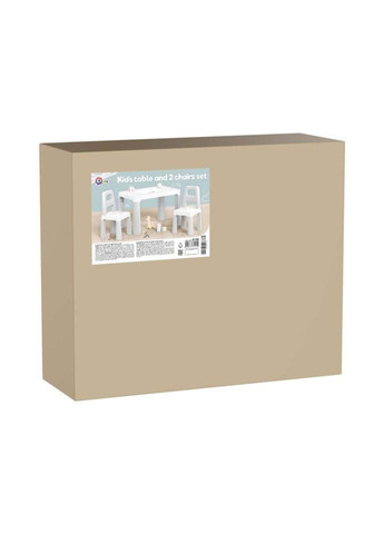 Дитячий стіл з двома стільцями ТехноК 0150TXK світло No Brand (365248362)