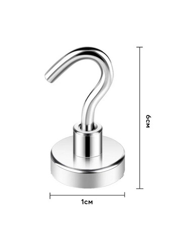 Набір магнітних гачків, 10 шт Semi Line (293419330)