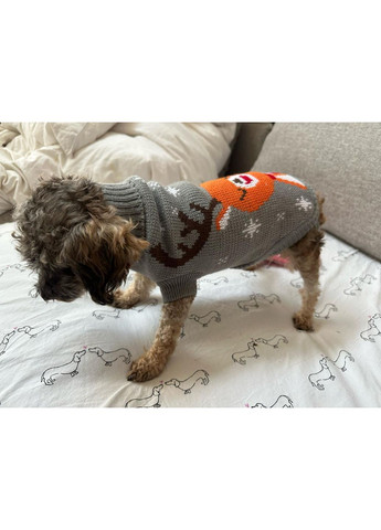 Свитер новогодний для кошек и небольших собак длина 31см Размер L Nobrand (372128408)