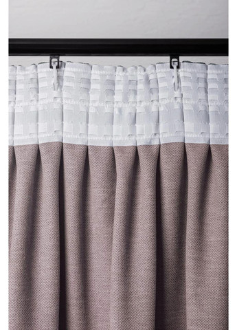 Двусторонняя штора Sofa 2шт. 1,5м х от 2,5м до 3м HYGG (370367107)