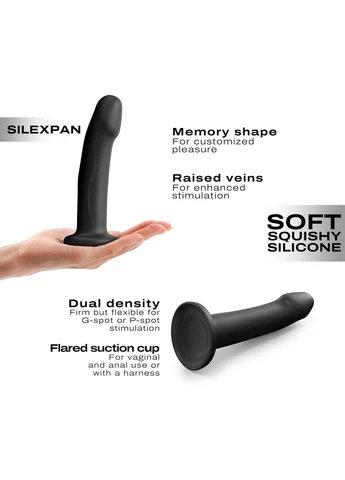 Фалоімітатор Real Pleasure S Black Dorcel (324835300)