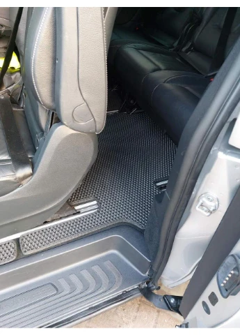 Автокилимки в салон ЕВА для Mercedes V-Class W447 (2014-) 7 мест/ Мерседес В447 Eva (382118019)