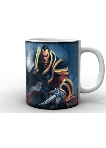 Чашка з принтом Dota Дота постер ZN.02.031 Кружка керамічна 0,33 GeekLand (378963020)