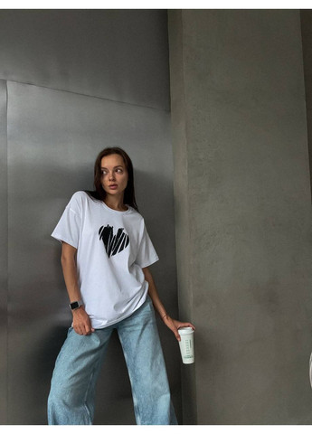 Жіноча футболка oversize Україна - (352768400)