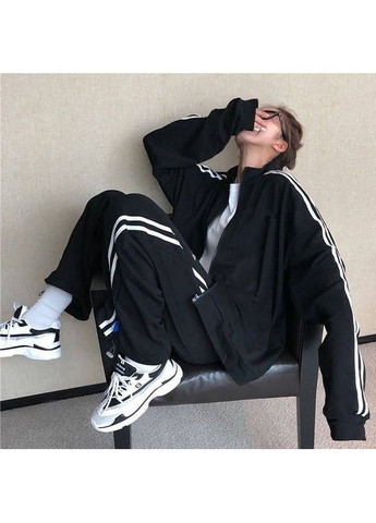 Жіночий спортивний костюм з контрастними смужками Україна (352475308)