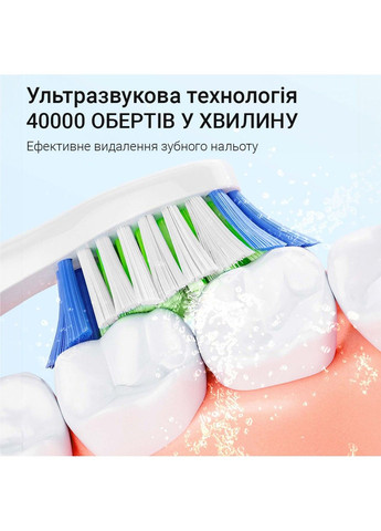 Набір електричних зубних щіток D2 black + white (2шт) Bitvae (306631867)