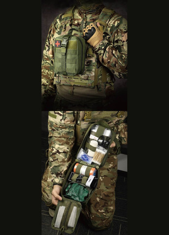 Сумка під аптечку, тактична, на липучці, швидкознімна KT7000102 Solve (305743356)