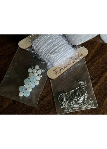 Авторский эко-набор "Ловец снов "Снежинка" с пошаговой инструкцией Dream Studio (363057561)