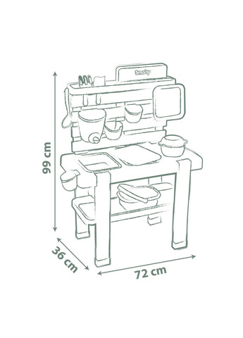 Кухня Life Садівництво () Smoby 7600840208 (361855762)
