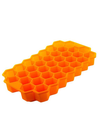 Силіконова форма для льоду Соти Orange 20 шт. Cumenss (356499443)