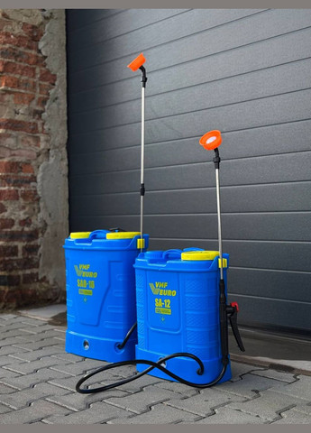 Ранцевий акумуляторний обприскувач EURO SA-12 (12 літрів) 12В/8Ач VMF EURO (361857758)