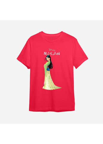 Красная демисезонная детская футболка с принтом "mulan / мулан" (10310048164) ТiШОТКА