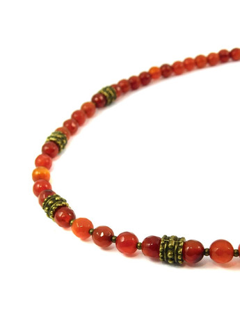 Ожерелье "Дори" Сердолик Fursa fashion (322568621)