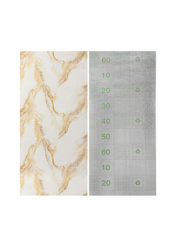 Самоклеюча вініловая плитка в рулоні 600х3000х2мм Глянсова SW-00002977 No Brand (354829437)