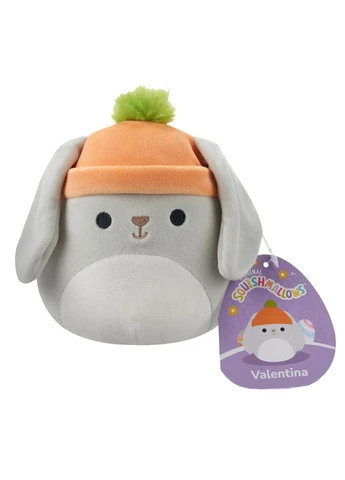 М'яка іграшка Кролик Валентина SQER00905 13 см Різнокольоровий Squishmallows (387621079)