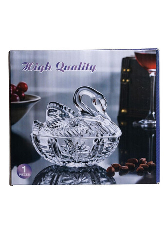 Цукорниця скляна фігурна 14*9*11 см Yiwu (326599359)