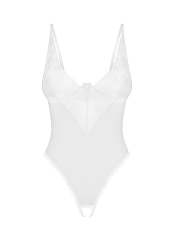 Боді з доступом Alissium crotchless teddy, M/L, ліф з м’якою чашкою, високі трусики Obsessive (358890760)