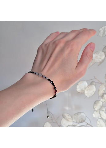 Браслет талисман для знака зодиака Скорпион из натуральных камней на затяжке d-6х4-3-2мм+- No Brand Браслет (360564167)