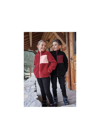 Червона демісезонна куртка-тедді для дівчинки Lupilu