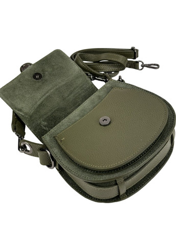 Сумка женская кроссбоди через плечо из натуральной кожи и замши Italy RoyalBag F-IT-9887 (314083827)