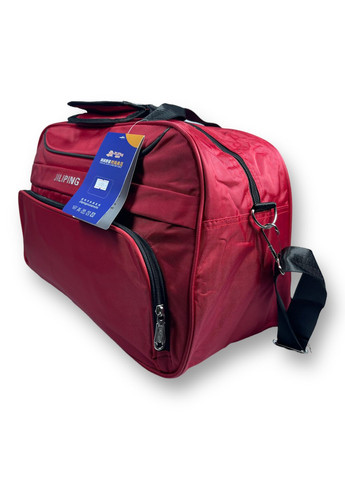 Дорожная сумка 30 л Jiliping 1 отделение 1 скрытое отделение размер: 28*50*22 см красная Jilipng (285814811)