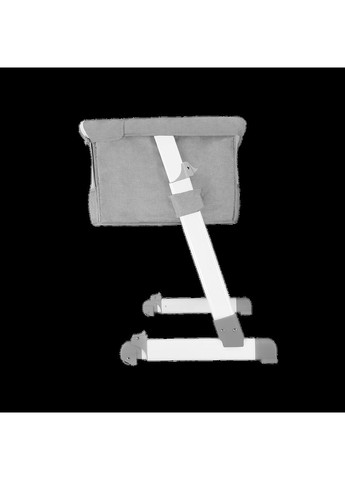 Кроватка приставная Theo Concrete, серый Lionelo LO-THEO CONCRETE (336329595)