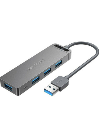 USB-хаб 4-Port USB 3.0 Hub With Power Supply 0.15M Black (CHLBB) Vention (369456852)