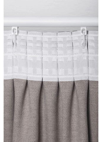 Двостороння штора Sofa 2шт. 2,5м х від 2,5м до 3м HYGG (370367126)