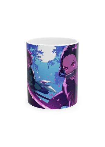 Чашка "Demon Slayer: Kimetsu no Yaiba" - Танжіро Камадо та Незуко Камадо No Brand (368671372)