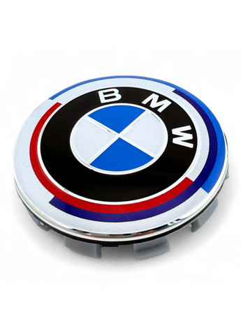 Ковпачок в диски БМВ заглушка для дисків 68/65 мм. Ювілейні 50 років (1 шт.) BMW (354698573)