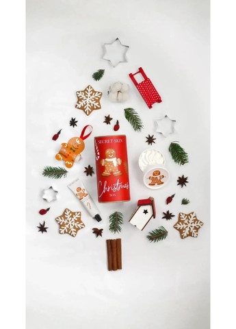 Новогодний набор Holiday Box тубус крем для рук бальзам для губ зимний уход (920) Secret Skin (370217502)