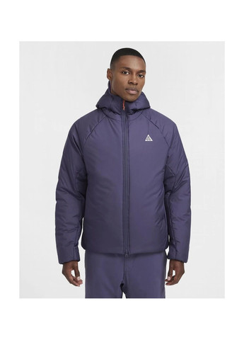 Фіолетова куртка чоловіча acg primaloft® therma-fit adv jacket violet Nike