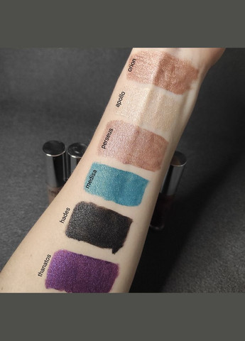 Стойкая матовая помада с эффектом металик MUA Luxe Velvet Matte Metallic Lip Lacquer Liquid - Thanatos MUA Makeup Academy (299484970)