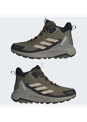 Хакі кросівки terrex anylander mid rain.rdy hiking демісезон adidas