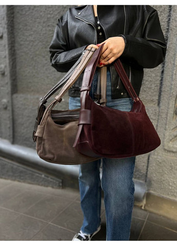 Сумка крос-боді жіноча шкіряна середня темно-бежева 1820 207-4222 ARTiS Bags Сумка (362264201)