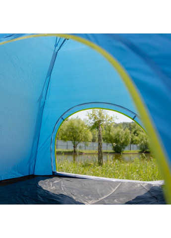 Намет кемпінговий 2 на 2 метри автоматичний для риболовлі походу туристичний LU-019BL Блакитний LUGI (370439211)