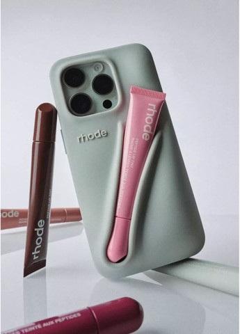 Стильний чохол Rhode для iPhone 14 в коробці з отвором для блиску силіконовий кейс Cindylove (355926990)