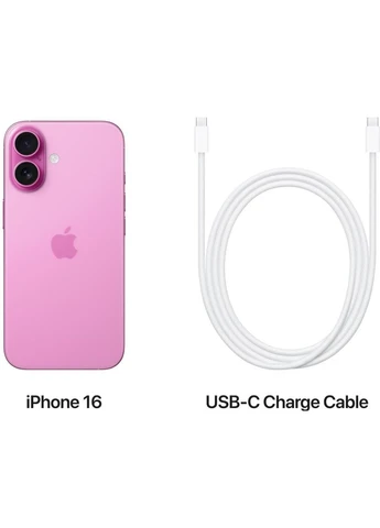 смартфон iphone 16 128gb pink (myea3) Apple (391736787)
