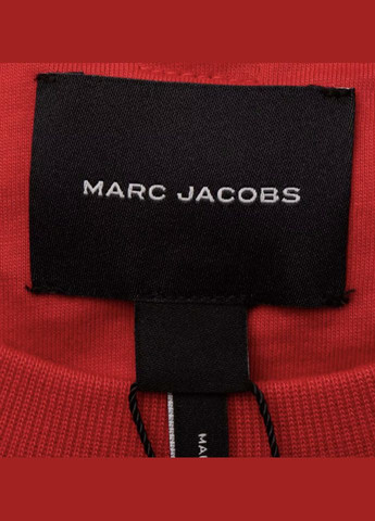 Червоний червоний світшот Marc Jacobs логотип без декору (306437049)