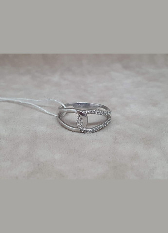 Серебряное кольцо с фианитами. 1134/1Р-CZ AGNI (323641009)