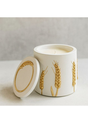 Соєва свічка в кашпо - Сонячні Колоски 5Candles (362267277)