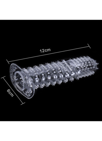 Насадка-стимулятор "Рельефный Экстаз" для усиленных ощущений China (361155263)