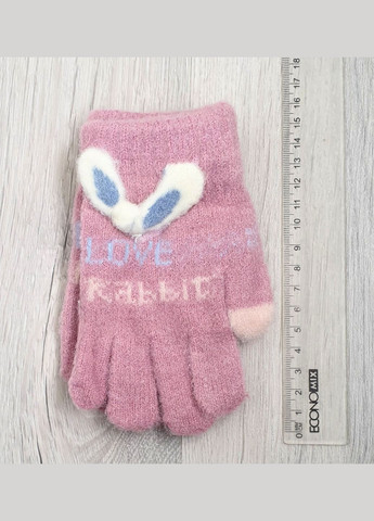 Одинарні рукавиці для дівчат, 4-6 років No Brand (306456960)