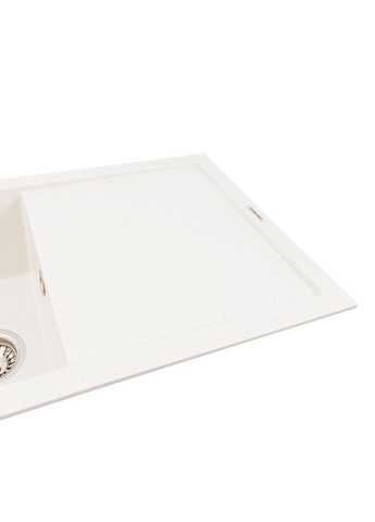 Гранітна мийка для кухні SOLID 7843 матова Біла в крапку Valeso (336938300)