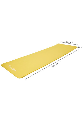 NBR MAT/КОВРОК Size: 183*61*1cm / NBR (Yellow) TOP20106462/4 TECOFIT (370439554)
