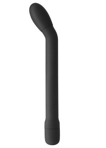 Тонкий вибратор для точки G S Pleasures Lithea Black, 7 режимов No Brand (366877598)